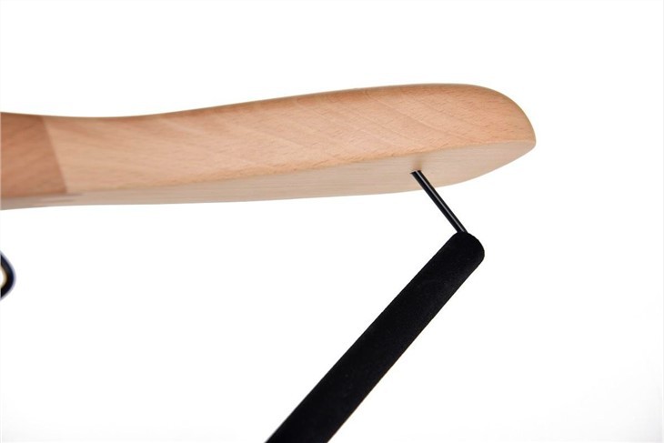 High Quality Luxury Wooden Hotel Hangers Coat/Suit Clothes Wooden Hangers